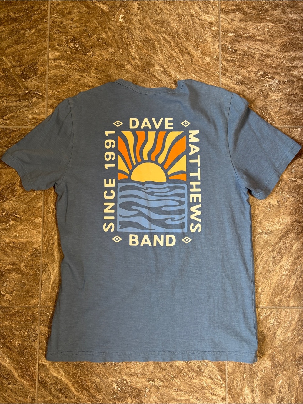 Blue Graphic T-Shirt - Dave Matthew’s Band